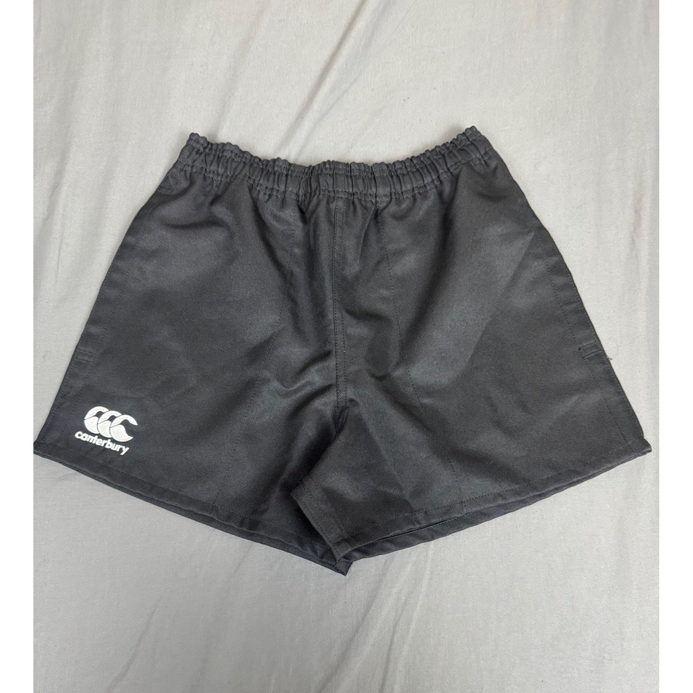 Canterbury of New Zealand Mens Rugby Shorts Black Athletic Size 32 NWOT